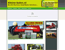 Tablet Screenshot of kleine-balen.nl